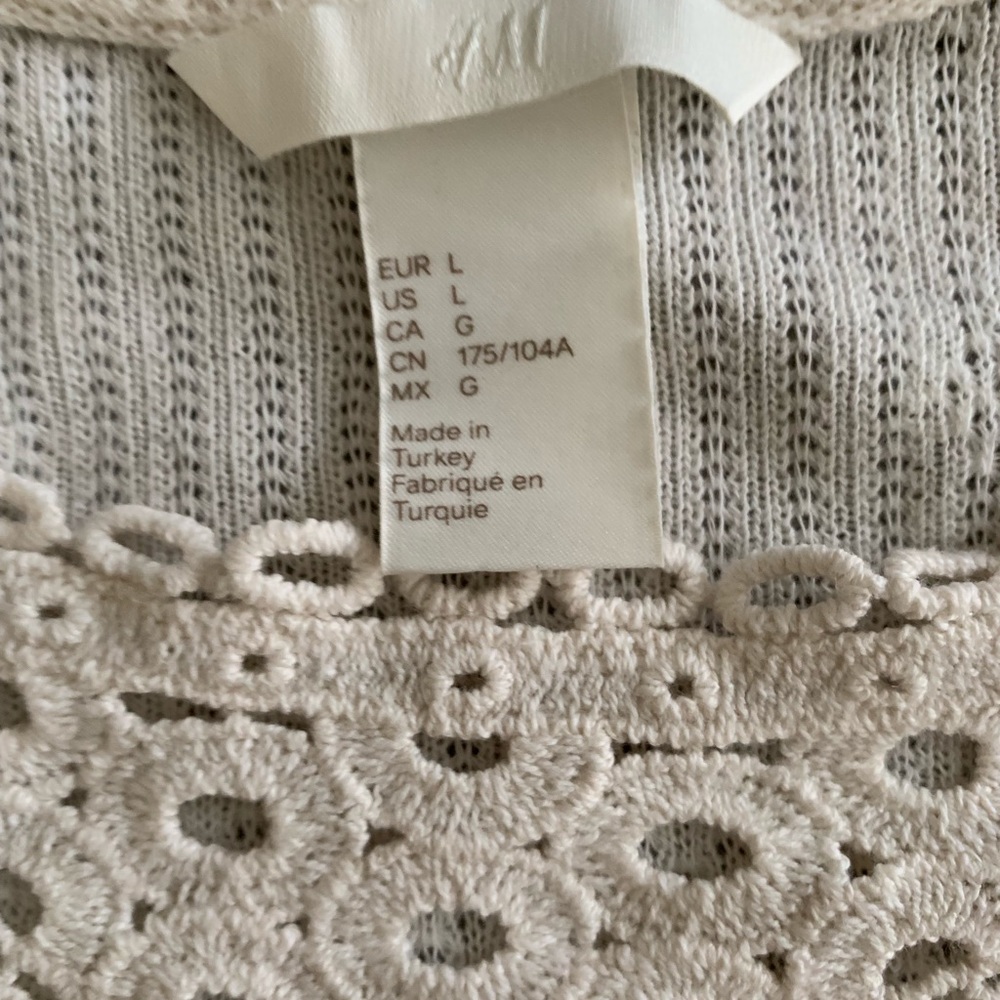 H&M BOHO SLEVELESS TOP - Picture 3 of 4